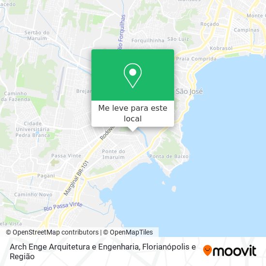 Arch Enge Arquitetura e Engenharia mapa