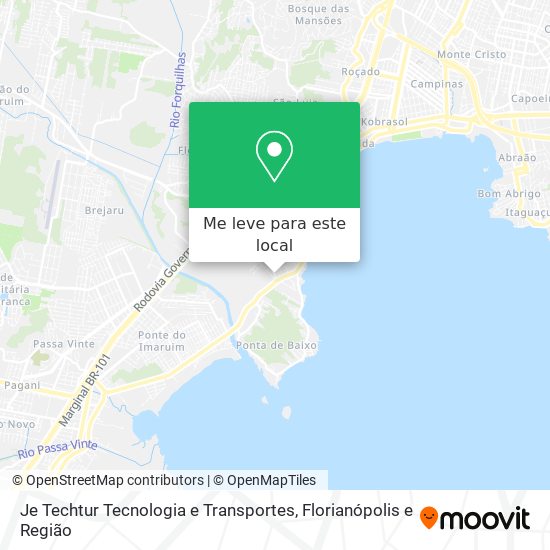 Je Techtur Tecnologia e Transportes mapa