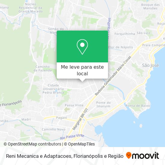 Reni Mecanica e Adaptacoes mapa