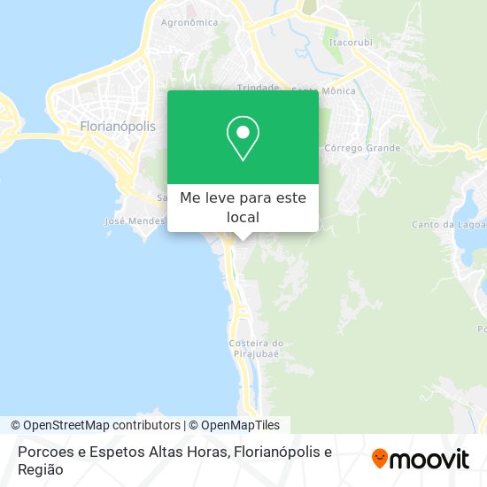Porcoes e Espetos Altas Horas mapa