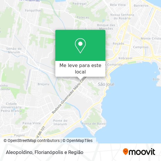 Aleopoldino mapa