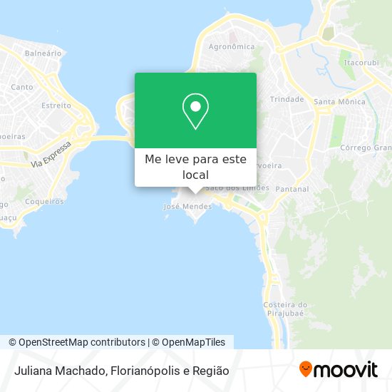 Juliana Machado mapa