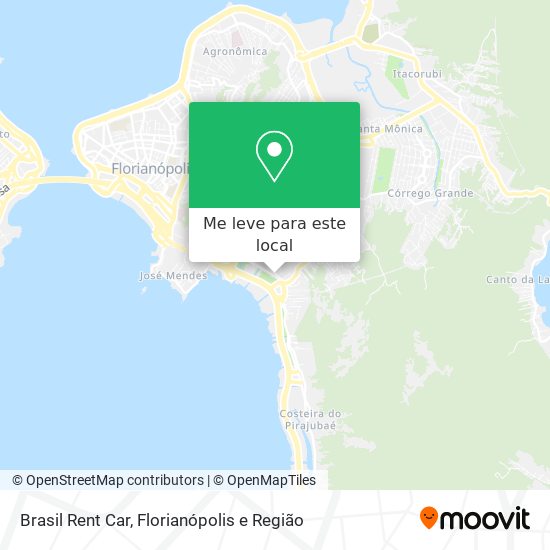 Brasil Rent Car mapa