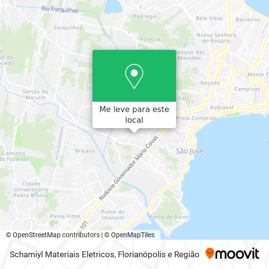 Schamiyl Materiais Eletricos mapa