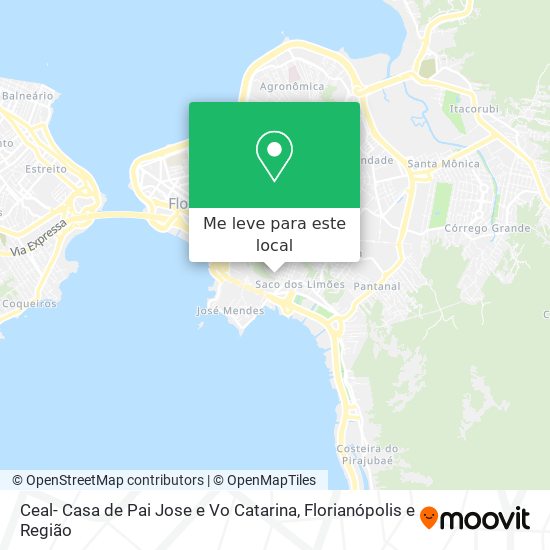 Ceal- Casa de Pai Jose e Vo Catarina mapa