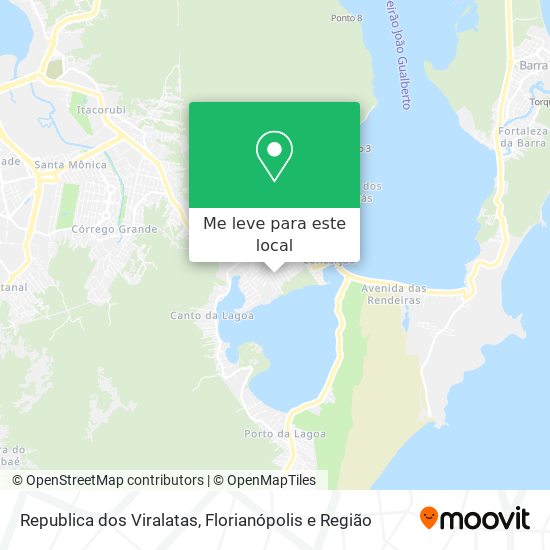 Republica dos Viralatas mapa