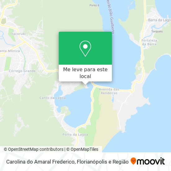 Carolina do Amaral Frederico mapa