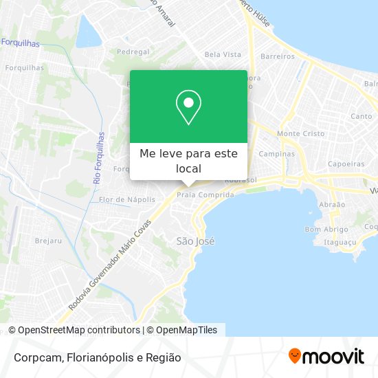 Corpcam mapa
