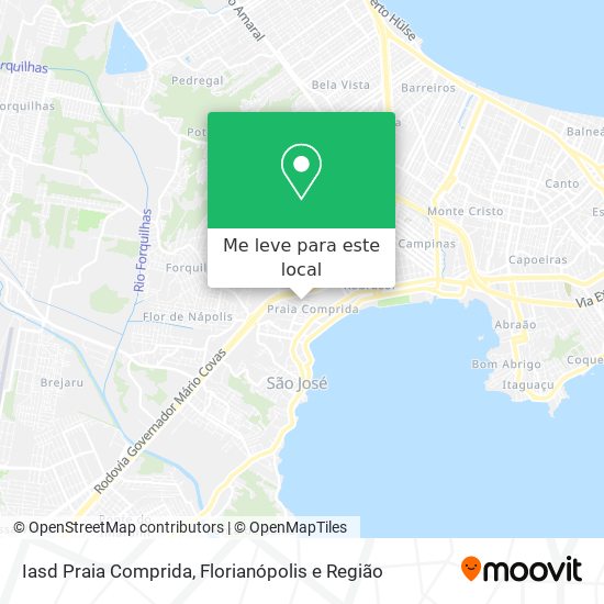 Iasd Praia Comprida mapa