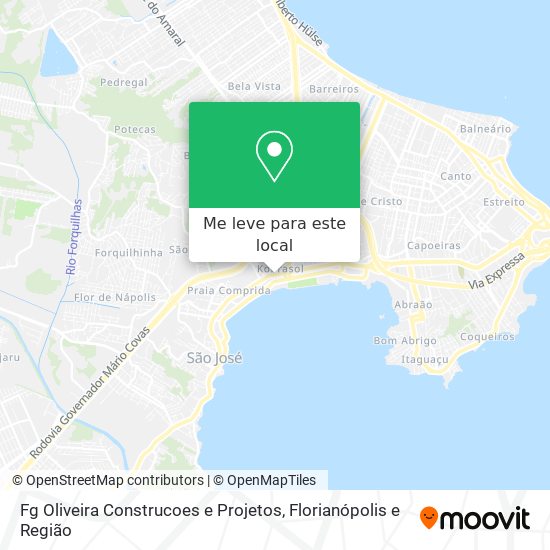 Fg Oliveira Construcoes e Projetos mapa