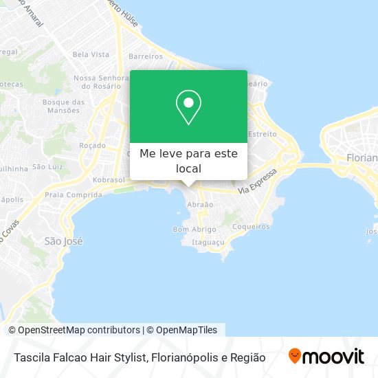 Tascila Falcao Hair Stylist mapa