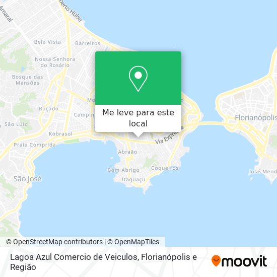 Lagoa Azul Comercio de Veiculos mapa