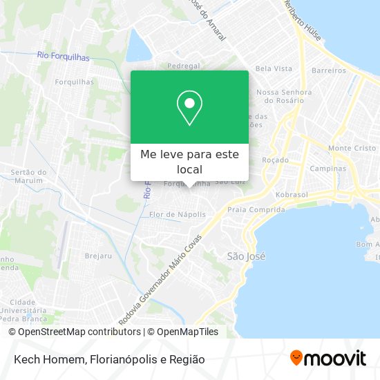 Kech Homem mapa