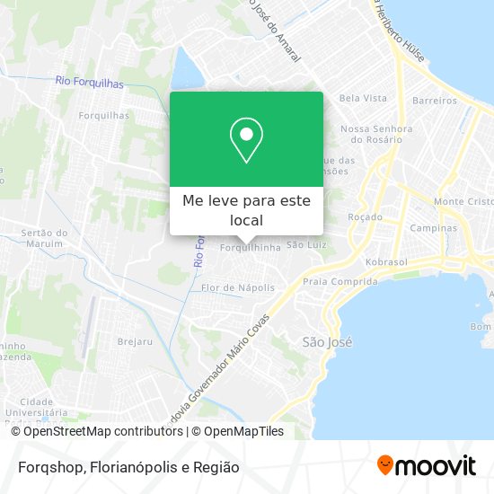 Forqshop mapa