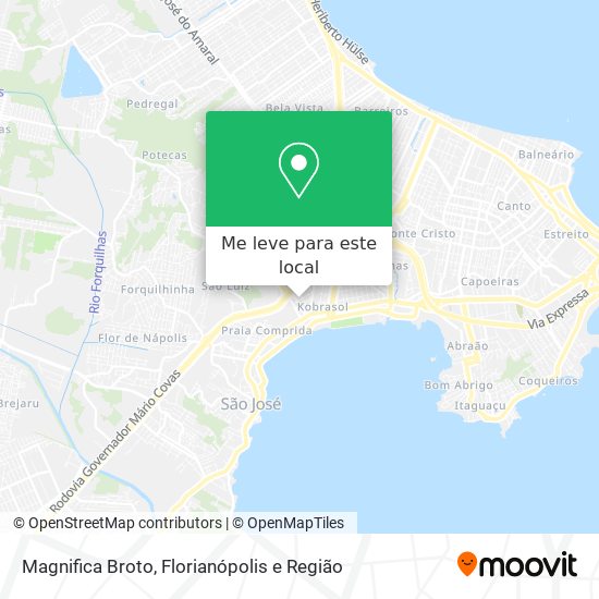 Magnifica Broto mapa