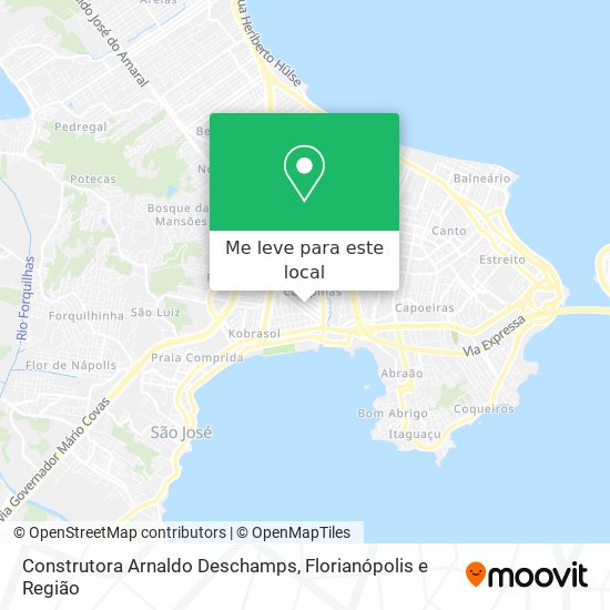 Construtora Arnaldo Deschamps mapa