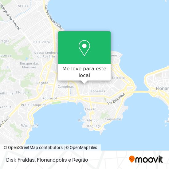 Disk Fraldas mapa