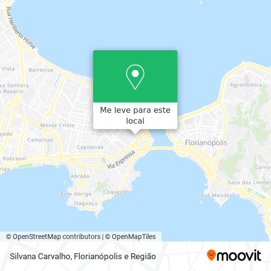 Silvana Carvalho mapa
