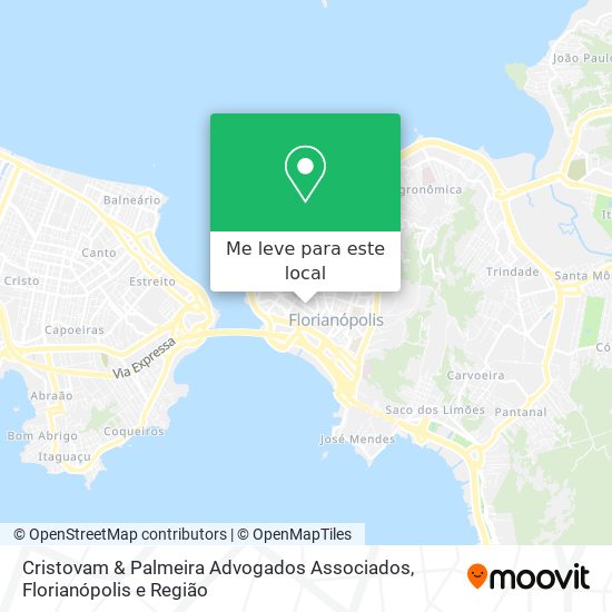 Cristovam & Palmeira Advogados Associados mapa