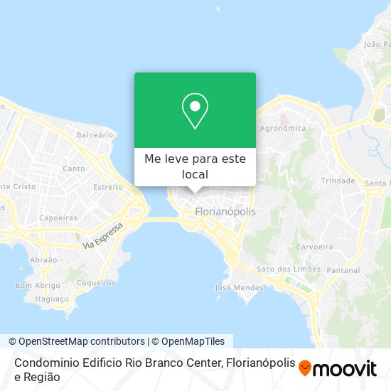 Condominio Edificio Rio Branco Center mapa