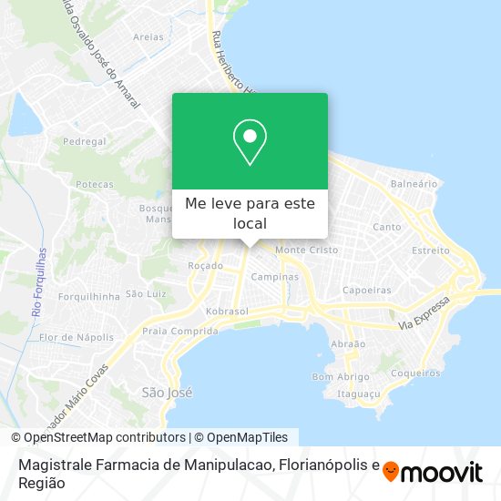 Magistrale Farmacia de Manipulacao mapa