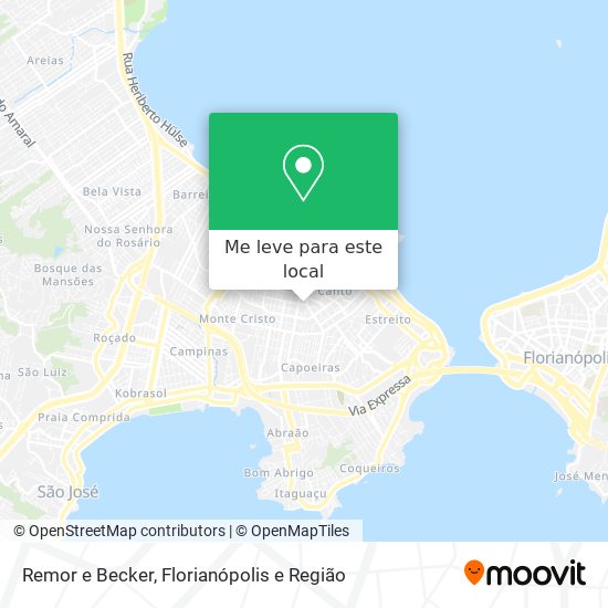 Remor e Becker mapa