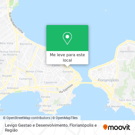 Levigo Gestao e Desenvolvimento mapa