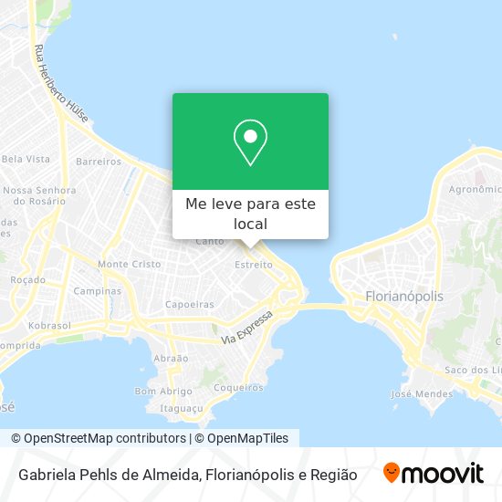 Gabriela Pehls de Almeida mapa