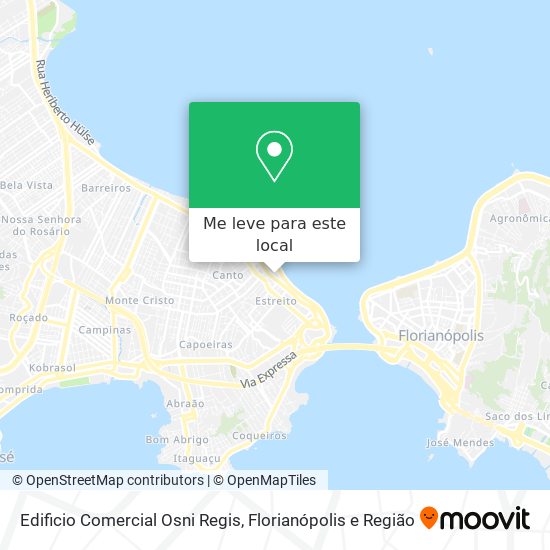 Edificio Comercial Osni Regis mapa