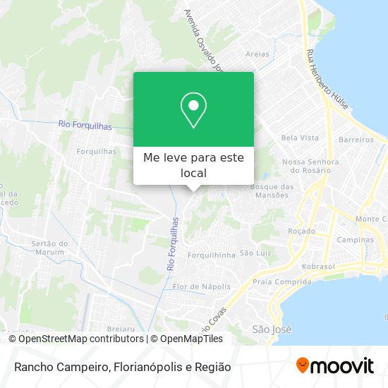 Rancho Campeiro mapa