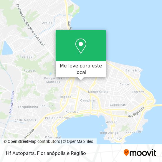 Hf Autoparts mapa