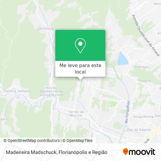 Madeireira Madschuck mapa