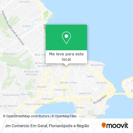 Jm Comercio Em Geral mapa