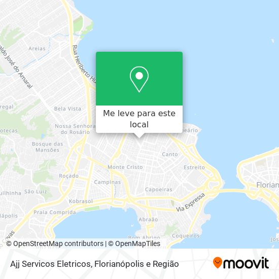 Ajj Servicos Eletricos mapa