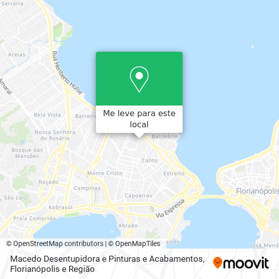 Macedo Desentupidora e Pinturas e Acabamentos mapa