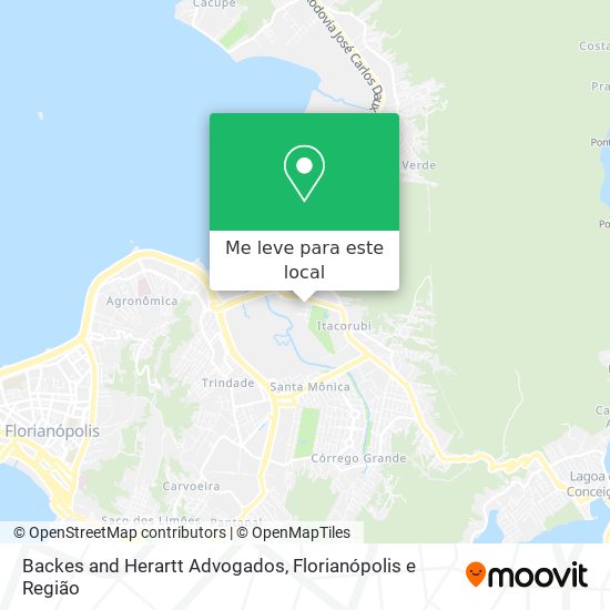 Backes and Herartt Advogados mapa