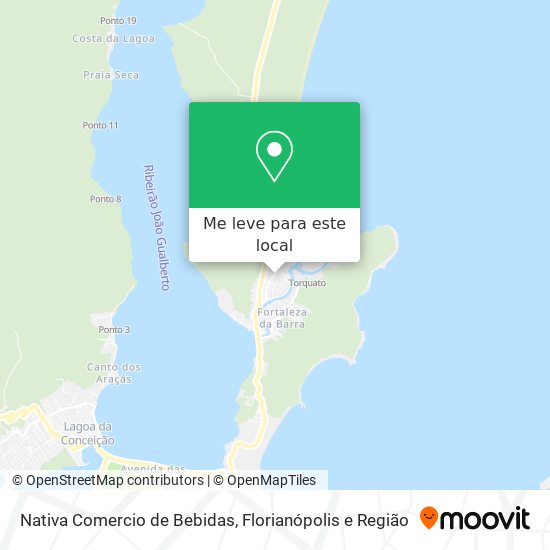 Nativa Comercio de Bebidas mapa