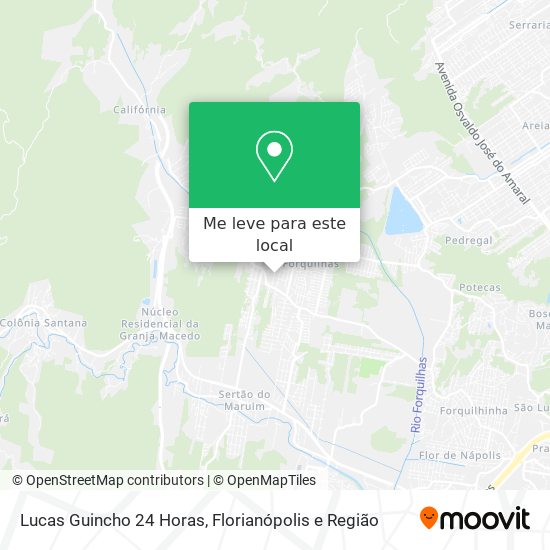 Lucas Guincho 24 Horas mapa