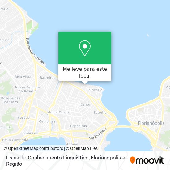 Usina do Conhecimento Linguistico mapa