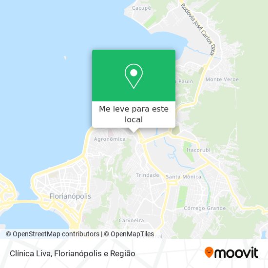 Clínica Liva mapa