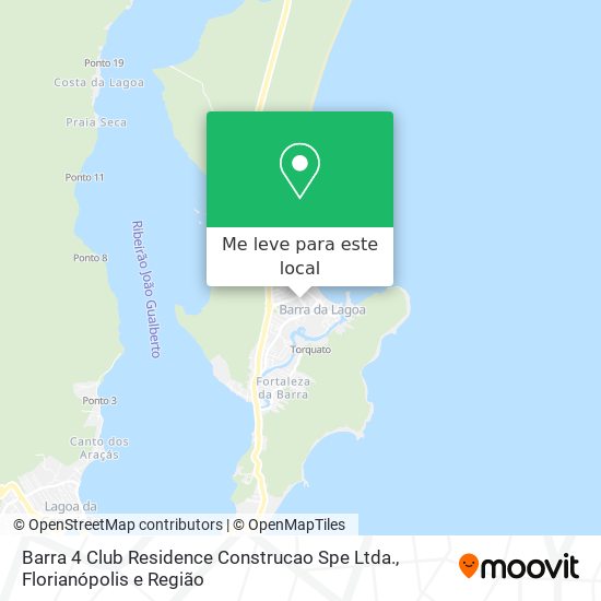 Barra 4 Club Residence Construcao Spe Ltda. mapa