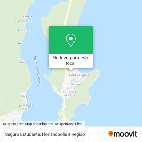 Seguro Estudante mapa