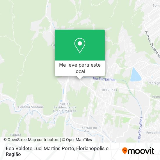 Eeb Valdete Luci Martins Porto mapa