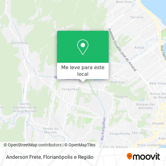 Anderson Frete mapa