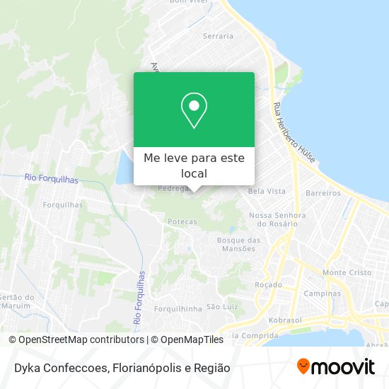 Dyka Confeccoes mapa