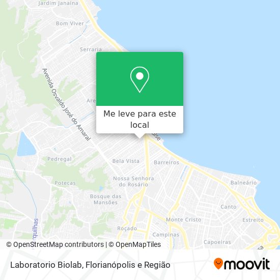 Laboratorio Biolab mapa