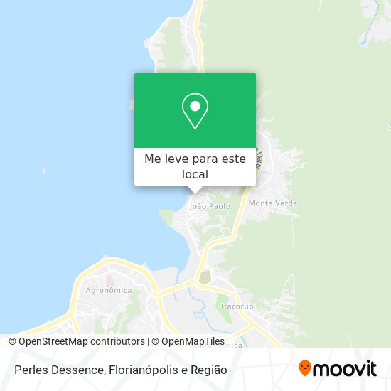Perles Dessence mapa