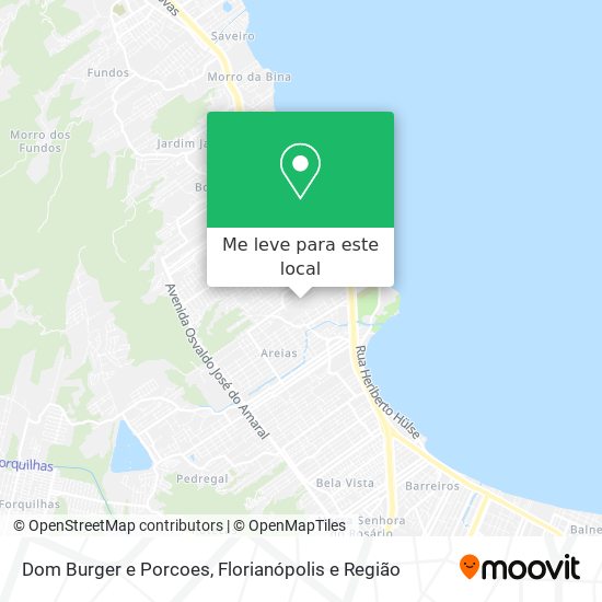 Dom Burger e Porcoes mapa
