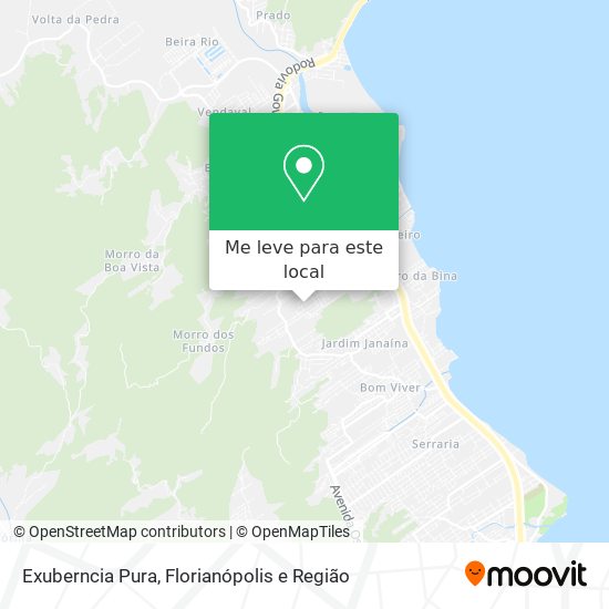Exuberncia Pura mapa