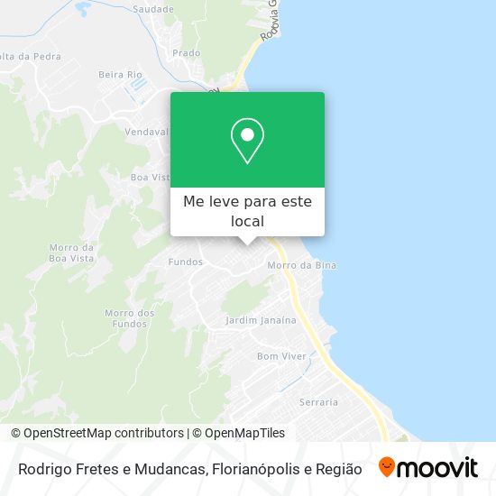 Rodrigo Fretes e Mudancas mapa